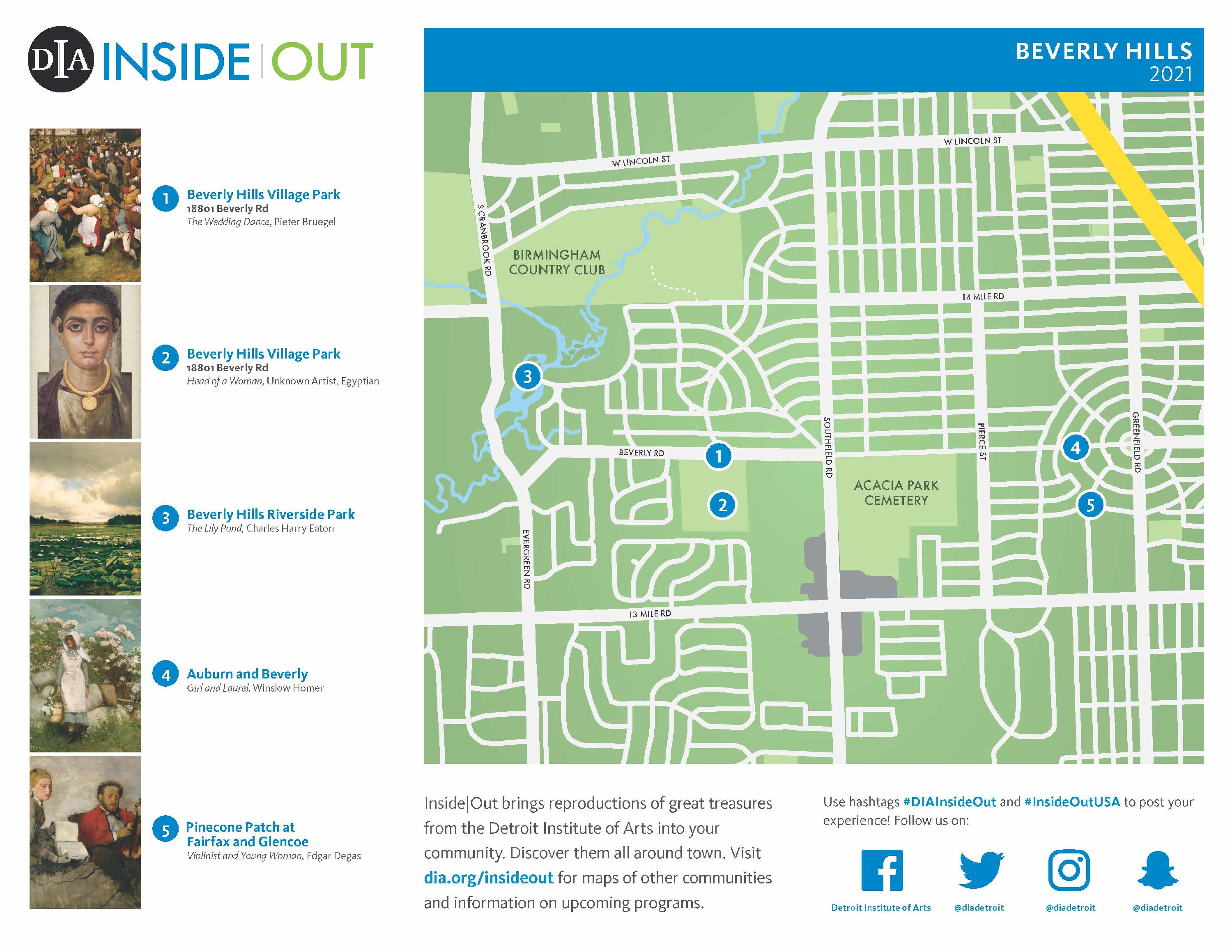 2021 DIA Inside Out Beverly Hills Map